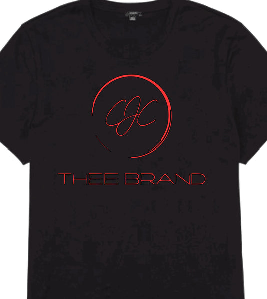 Red and Black CJC THEE BRAND Short Sleeve Shirt