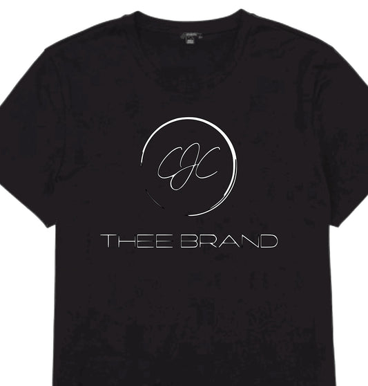 White and Black CJC THEE BRAND Short Sleeve Shirt